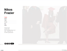Tablet Screenshot of nikosfrazier.com